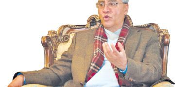 सभापति देउवाले फेरि भने ‘ओलीजी र म जेलमा सँगै बसेका साथी हौँ’