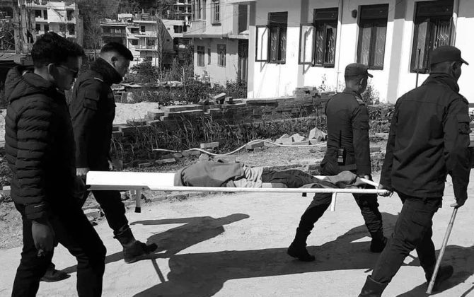 जेसिबीले पल्टाएको ढुंगाले लागेर स्कुल हिँडेकी बालिकाको मुत्यु
