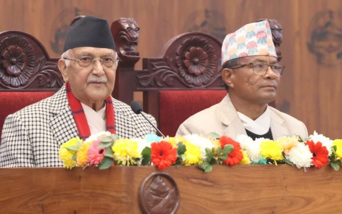 प्रधानमन्त्री ओली