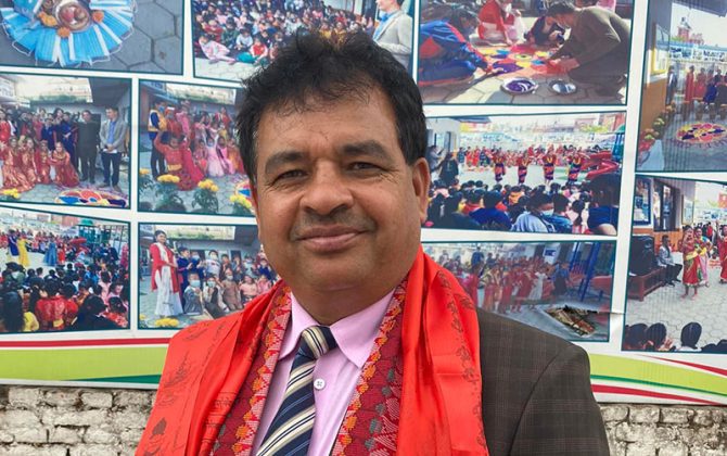 प्याब्सन अध्यक्षमा कृष्ण अधिकारी सर्वसम्मत चयन