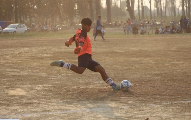 लुम्बिनी साझेदारी कप : तेस्रो दिन मनोभव एफ.सी विजयी