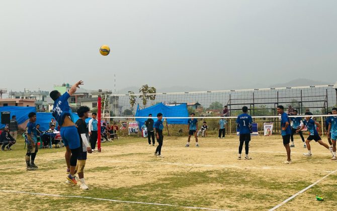 सुरु भयो प्रथम बीवाईसी कप, उद्घाटन खेलमा आयोजक विजयी