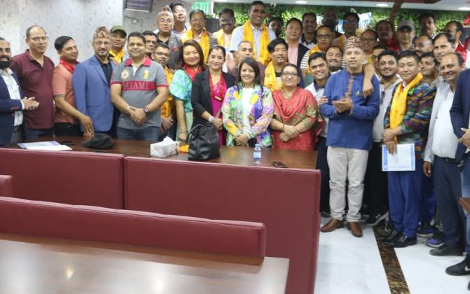 नेपाली समाज युएईमा ३३ जना सल्लाहकार सहित पद पुर्ती
