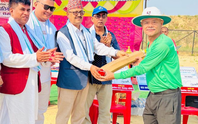 वडाकप खुल्ला नकआउट पुरुष क्रिकेट प्रतियोगिता सुरु